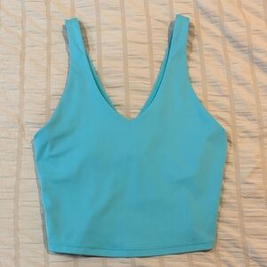 Turquoise tank top